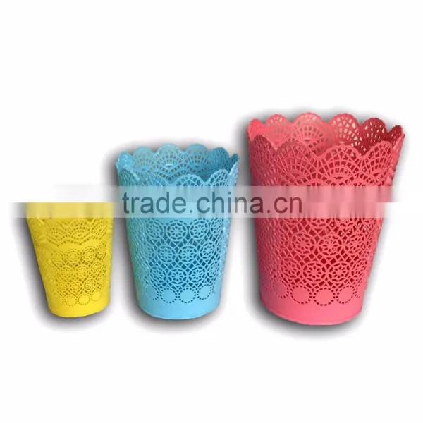 Plastic Trash Can Waste Bin Container photo-6