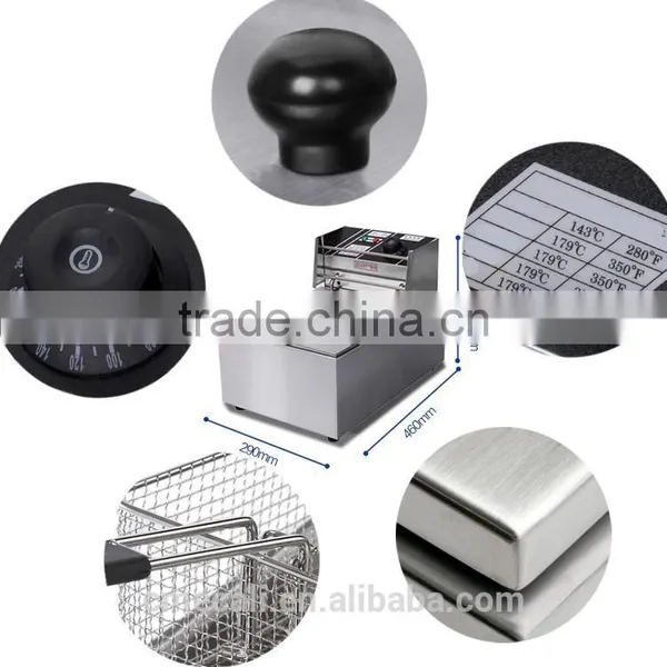 Wholesale Table Top Electric Continuous Commercial Used Deep Fryer photo-3