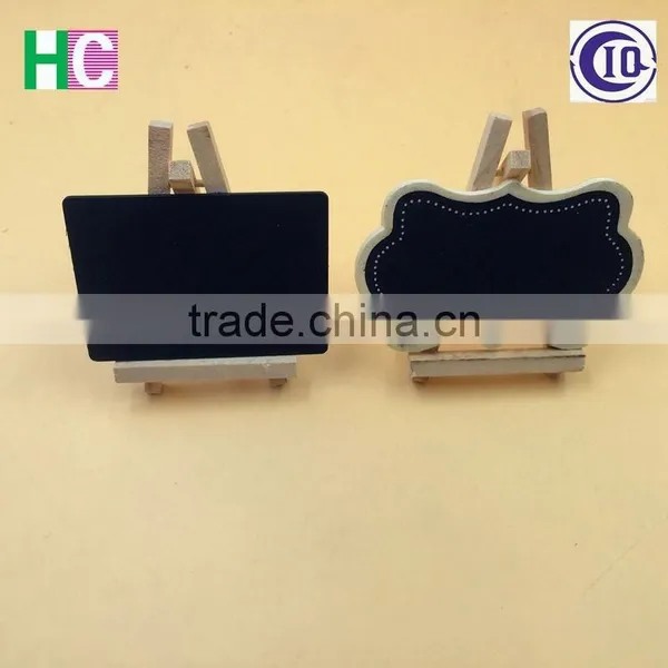 Wooden Blackboard Clip for Wedding photo-3