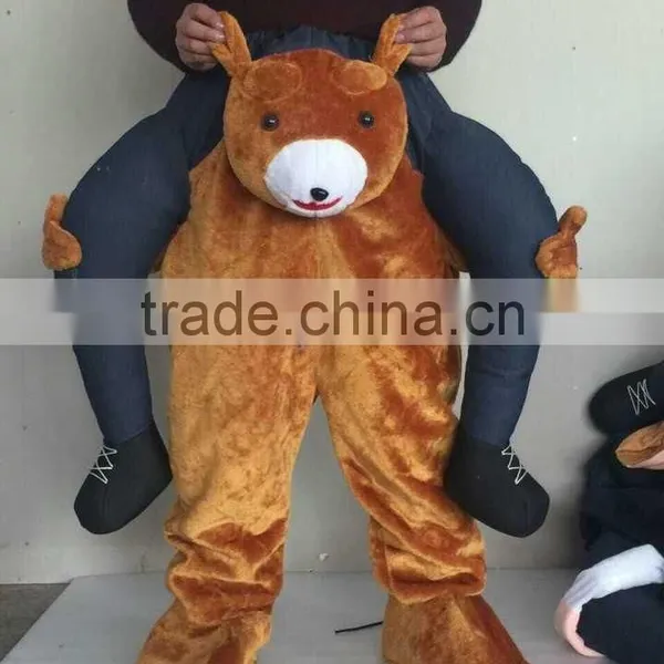 Carry Me Bavarian Funny Beer Guy Ride On German Oktoberfest Mascot Costume photo-6