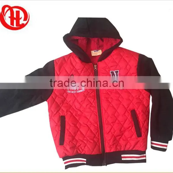 Children Padding Softshell Wholesale Fur Winter Padded Boys Fleece Jacket photo-5