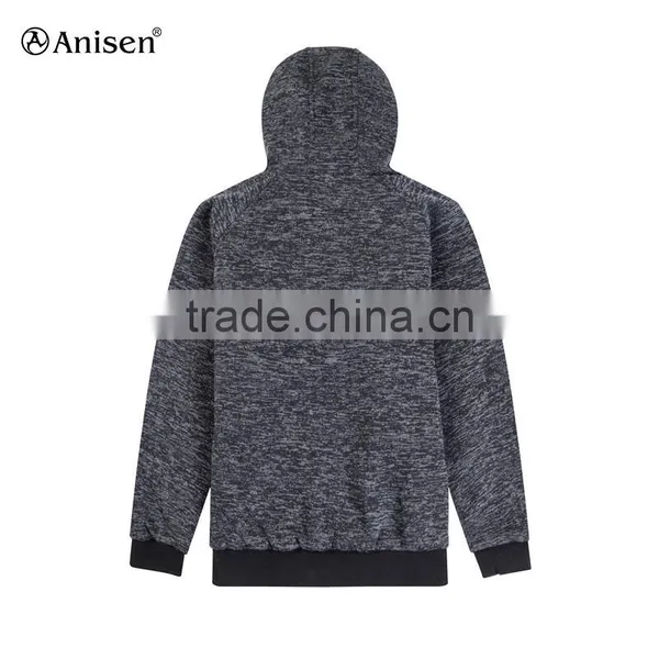 Wholesale New Fall Winter 100%polyester Hot Sale Mens Sweater Fleece Men Jacket Casual Model Hoodies Coat photo-2