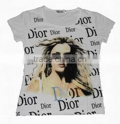 Custom Fashion t Shirt - 2016 Latest Fashion T Shirt Designs for Women Wholesale photo-3