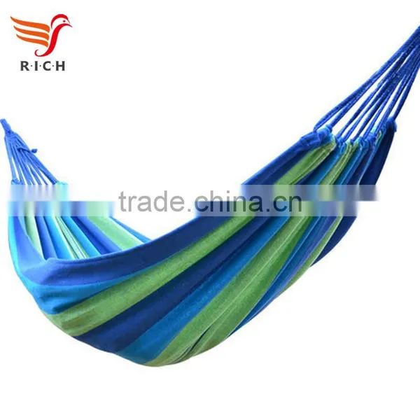 T22 Canvas Fabric Hammock Chair With Stand photo-2