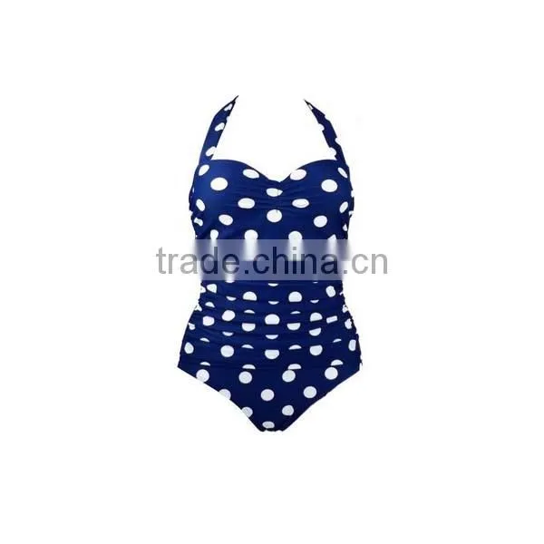 Elegant Inspired Retro Vintage One Piece Pin Up Monokinis Swimsuit photo-3