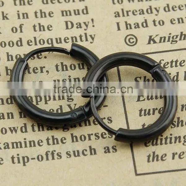 Zm53246a Circle Shape Hoop Earrings Women Wholesale Gold Color Earrings photo-3