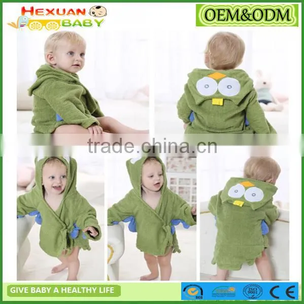 Hooded Animal Bathrobe Cartoon Baby Towel Character 10 photo-3