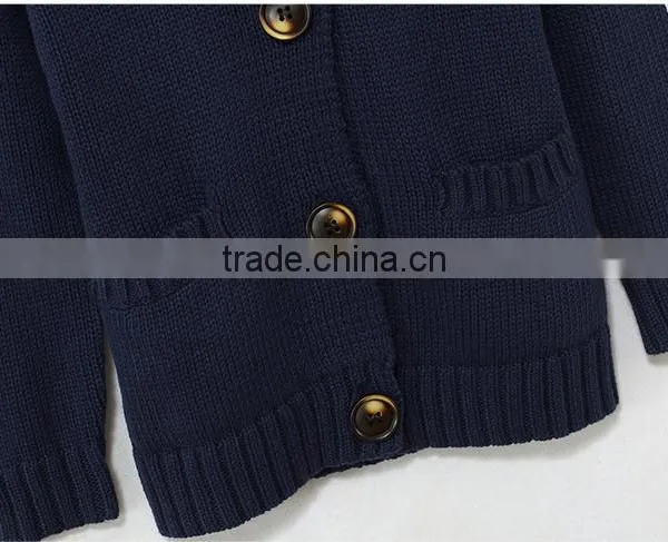 Winter Wear Children Boys Cotton Knitted Sweaters Fashion Kids Sweaters Cardigan photo-4