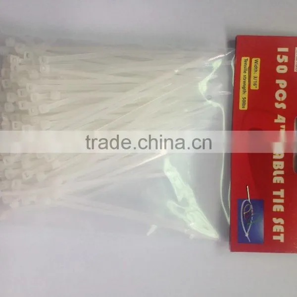Cheap Price 4" Self Locking Nylon Cable Ties photo-2