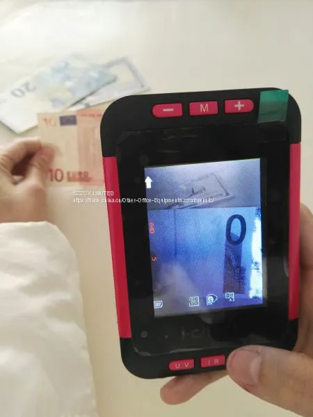 HS151 Portable Infrared Counterfeit Detector With IR/UV Light photo-4