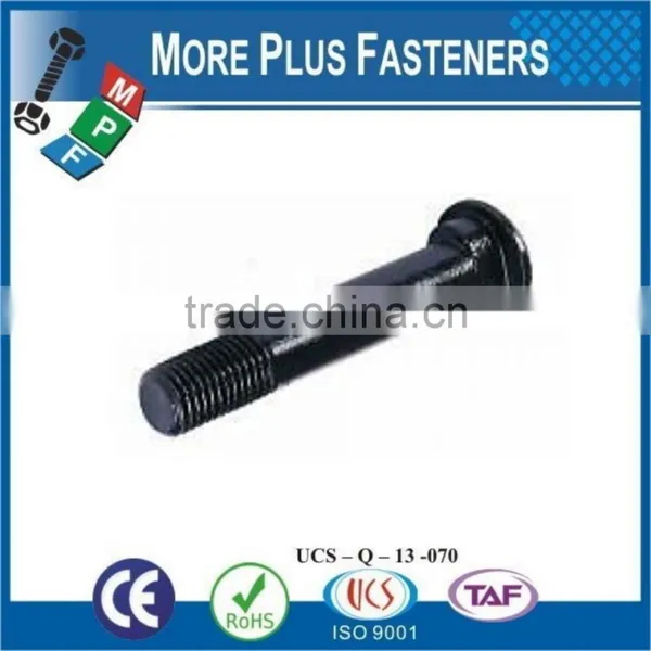 Made In Taiwan Button Head Fish Bolts With Round Head Oval Neck And Rolled Thread Track Bolt photo-3