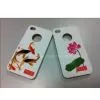 Iphone4G Water Transfer Printing+Rubber Oil