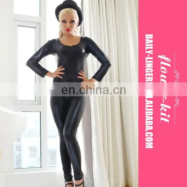 2014 Hot Selling Newest Fashion Women Latex Catsuit