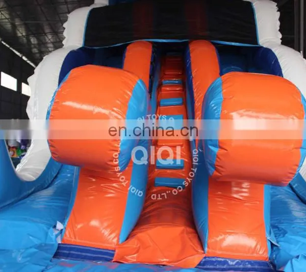 5m High Slide,inflables Juegos, Beach Waves Inflable Slide With Pool photo-4