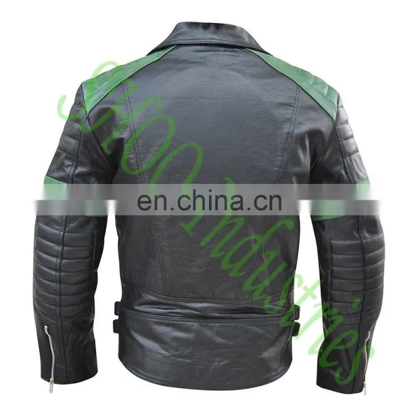 Leather Motorbike Jacket , Shoo Industries photo-2