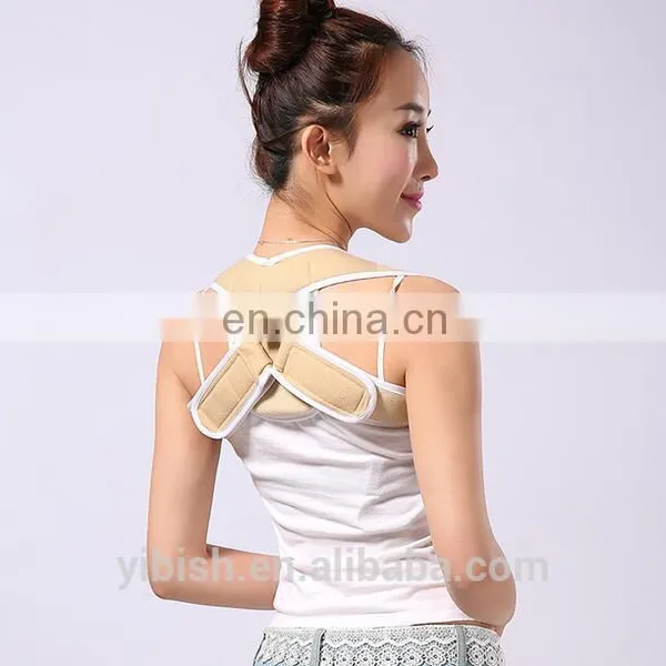 Upper Back Posture Corrector Brace and Clavicle Support for Fractures, Sprains, and Shoulders #BZ-007 photo-6