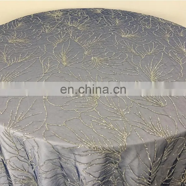TC220A Wholesale Spanish Small Navy Blue Table Cloth Sizes photo-4