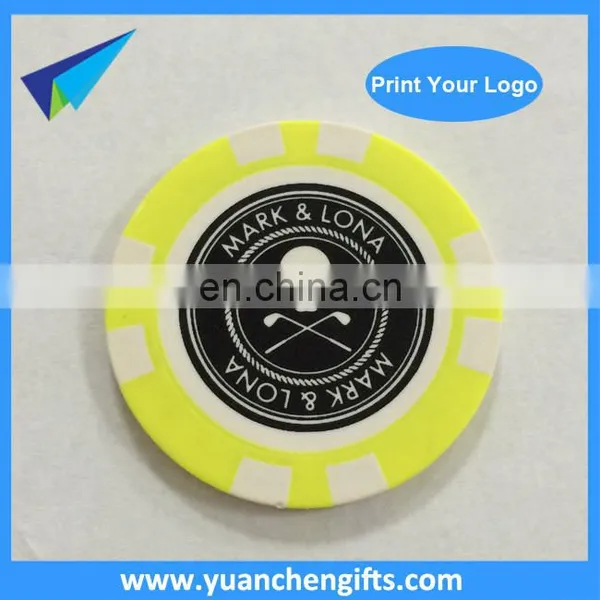 Personalized Design Golf Plastic Poker Chip Ball Markers For Golfer Gifts photo-5