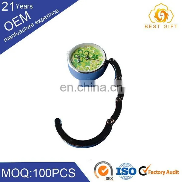 Portable Custom Logo Purse Hanger Hook photo-2