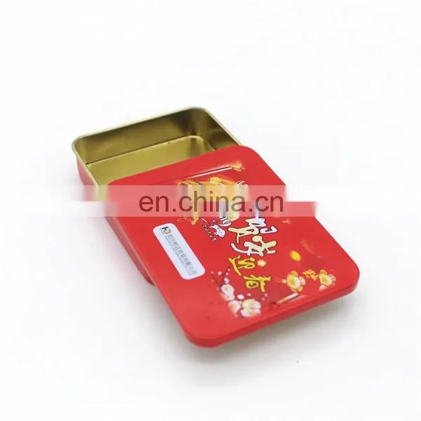 Chewing Gum Tin Box With Sliding Lid,candy Tin Box With Sliding Lid photo-5