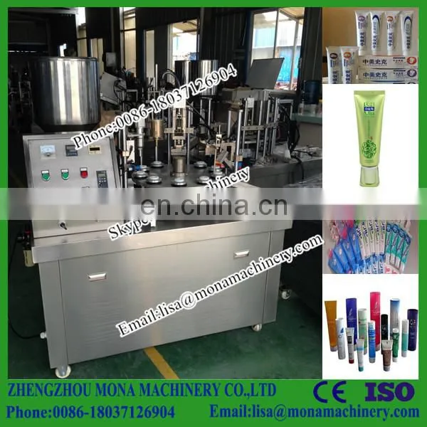 Automatic Plastic Toothpaste, Cleansing Milks Tube Filling and Sealing Machine With CE Certificate photo-4