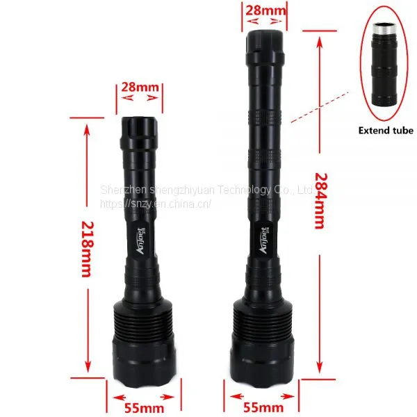 LED Torch Light Lamp 5 Mode Switch Super Bright 3xXML XM-L T6 Single File LED Hunting Flashlight Lanterna 3T6 photo-2