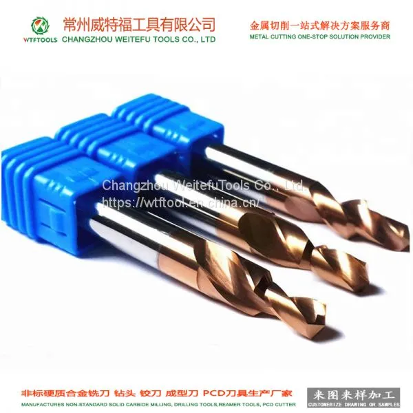 China Manufcature Non-standard Solid Carbide Drilling Bit Tools photo-2
