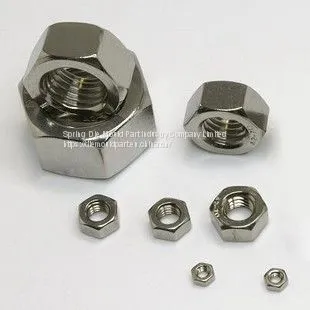 DIN931 DIN933 DIN934 Bolt Nuts in Carbon Steel and SS SDMP Make Standard Fastener photo-2