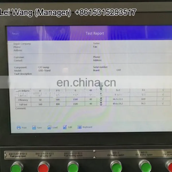 CR738 All In One Line Comprehensive Common Rail Diesel Fuel Injector&Pump Test Equipment BOSCH IQA Coding HEUI&EUI EUP photo-7