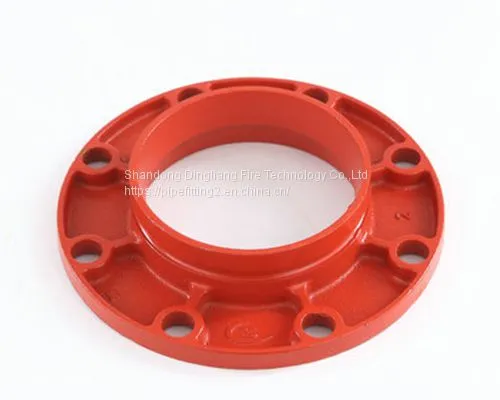 Ductile Iron Pipe Fittings Grooved Flange