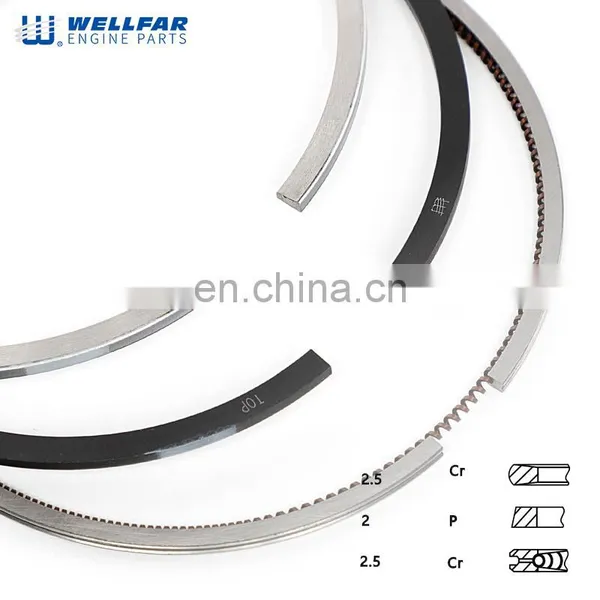 Engine Part Chromed Piston Ring 94.4mm Piston Ring for Auto Part A01100 photo-2