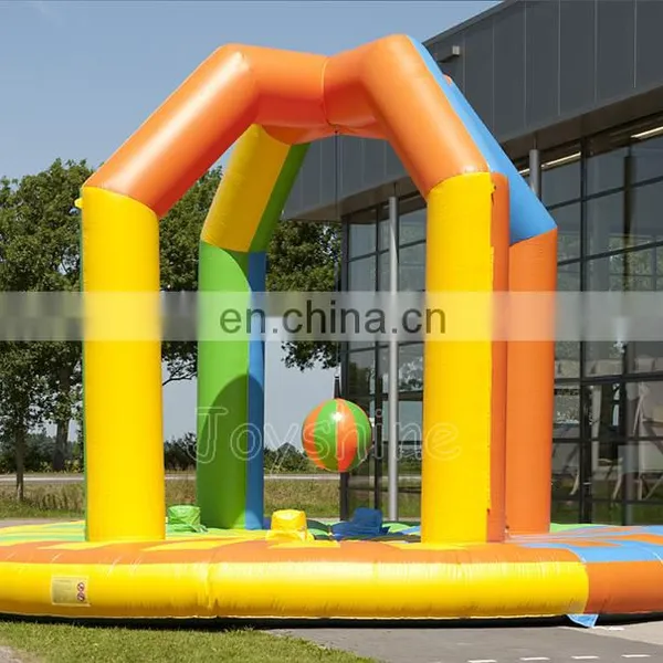 Interactive Inflatable Wrecking Ball Wipeout Swing Him Off Game For Team Building photo-2