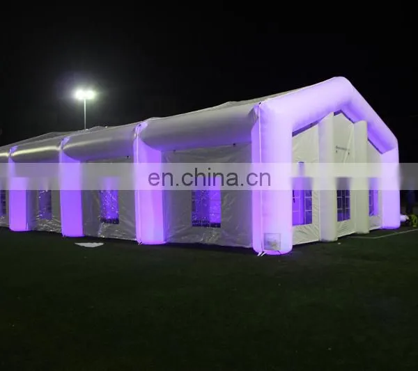 Large White Inflatable Wedding Tent Blow Up Marquee Tent Outdoor Party Event Air Tents photo-4