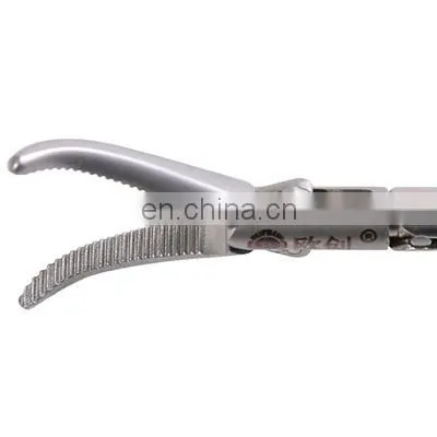 Geyi Autoclavable Laparoscopic Instruments for Veternary Surgeryl Aparoscopic 2.8mm Maryland Forceps photo-2