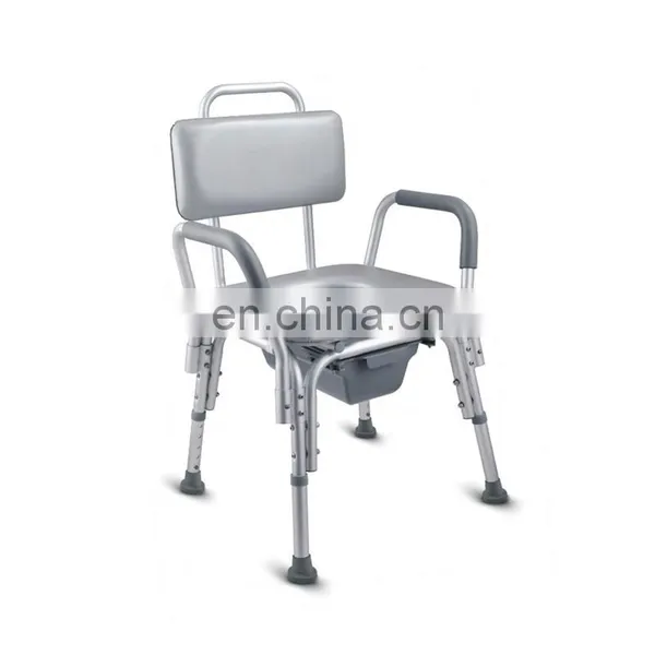 Folding Bathroom Hospital Commode Chair Toilet Seat photo-5