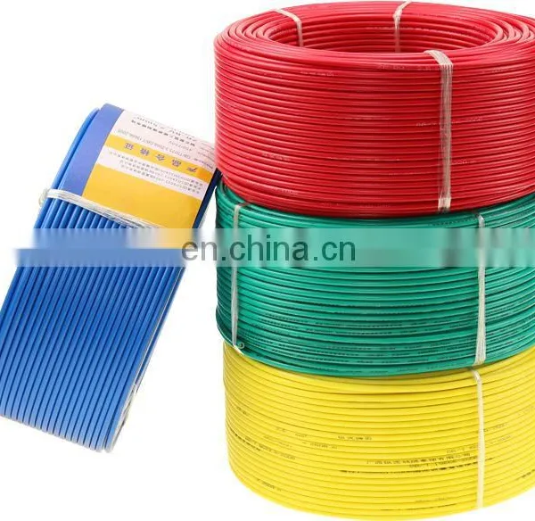 Household Electrical Wire Solid Copper Core Pvc Wire photo-4
