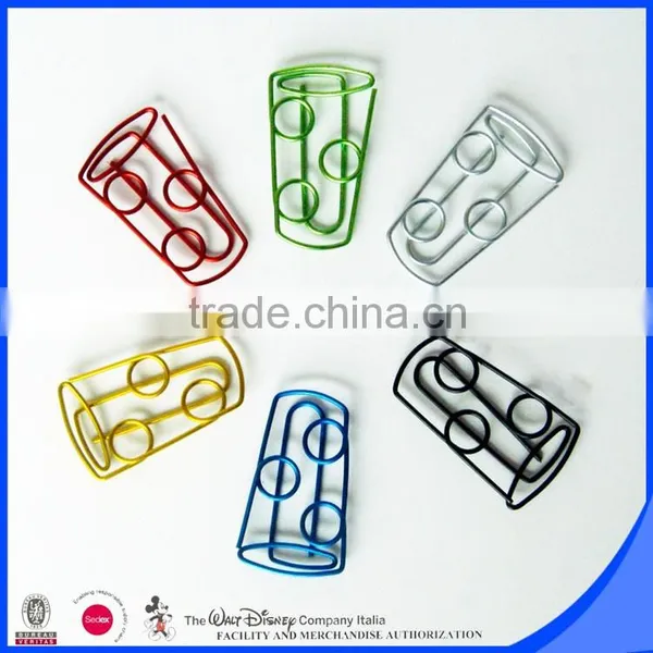 Stationery Premium Cup Shape Fancy Paper Clips Supplier's Choice photo-3