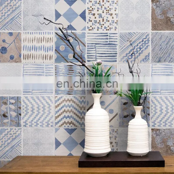 Nordic Modern Personality Blue Tile Restoring Ancient Ways Brick Toilet Floor Tile Toilet Kitchen Wall Brick Tile photo-2