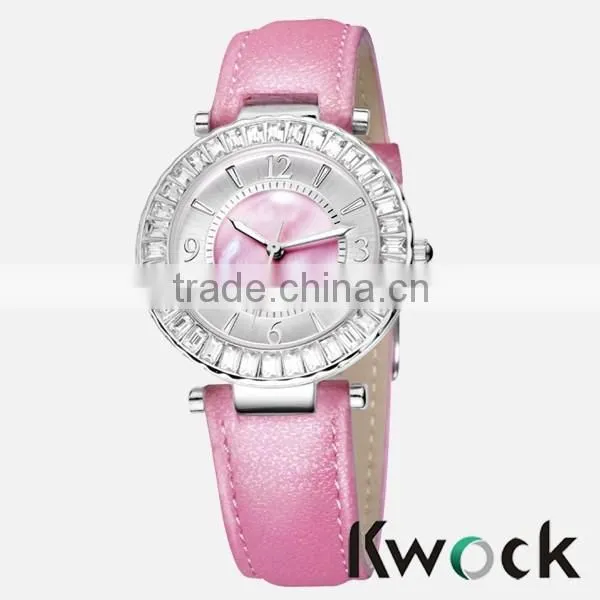 Hot Sale Promotion Casual Watch Stylish Women Quartz Watch Flower Watch 2015 New Wristwatch photo-2