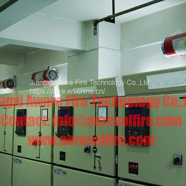 Wall Mounted Aerosol Fire Fighting System for Bank Vault Underground Pipe Gallery photo-3