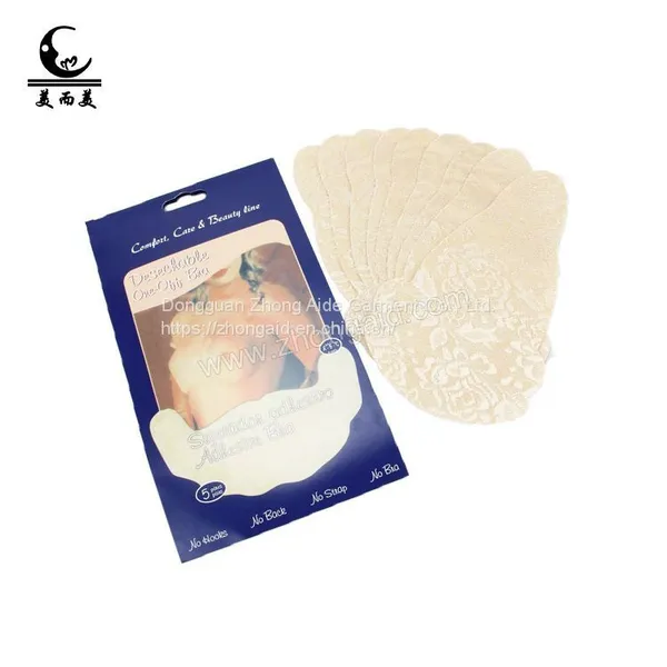Lace Gourd Shape Nipple Stickers White Lace Nipple Covers Nipple Patch photo-5