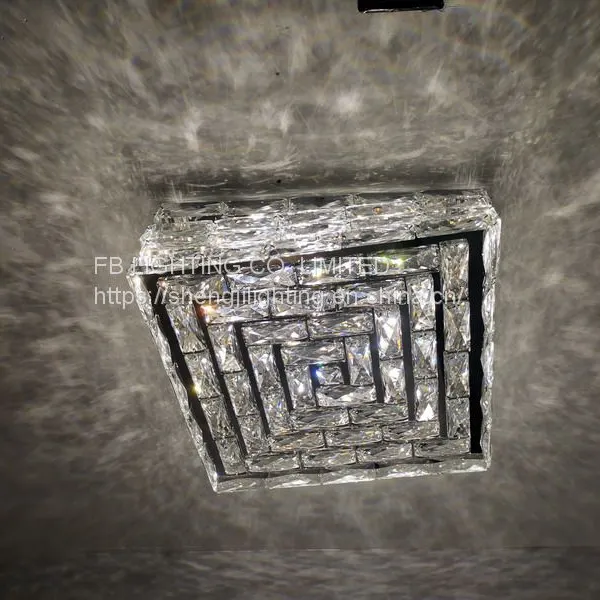 Modern Crystal Ceiling Lamp Light Fixture