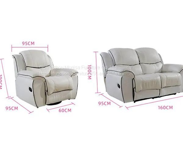 New Sofa Reclining Function Home Theater Vip Lounge Single Double Three-Person Sofa photo-5