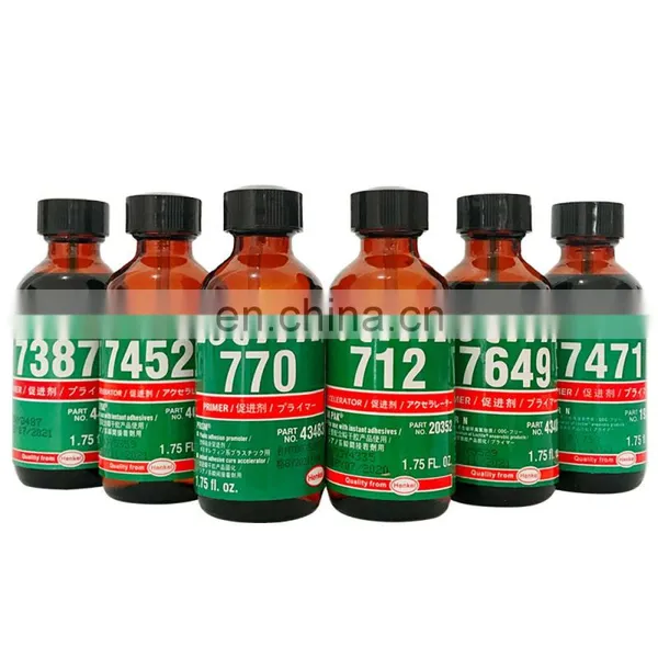 Loctiter 7471 770 7649 712 Accelerator Surface Treatment Agent Accelerate Curing Low Temperature Curing to Improve Filling Gaps