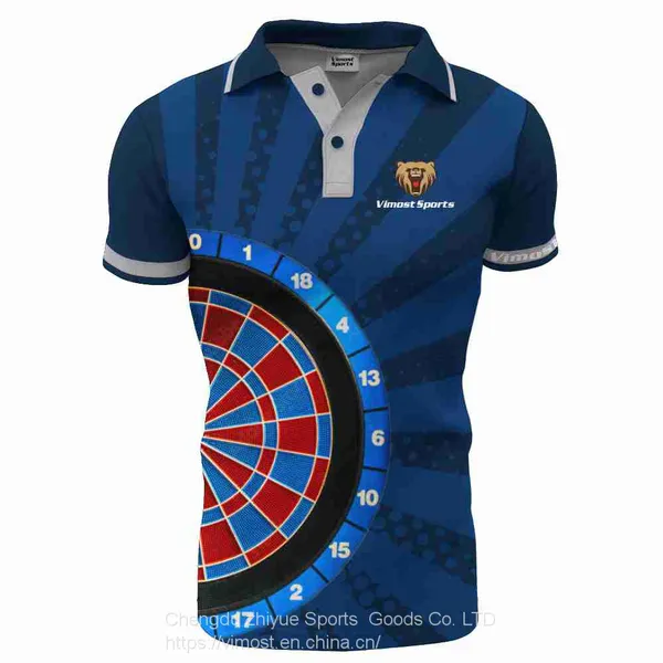 Custom Sublimation Fashion Dart Polo Shirts photo-2