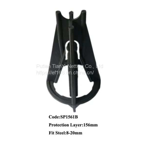 PE 145/150mm Platform Plastic Spacer Protective Layer of Reinforcing Steel Bar Applied in Building.