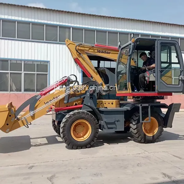 The backhoe loader