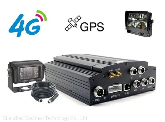 Vehicle CCTV Camera Video Recorder 9 Channel Wireless 4G Mdvr WiFi Mobile DVR photo-2