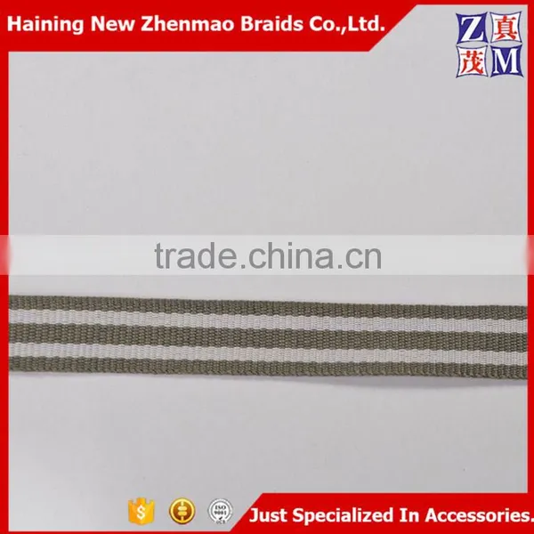 Wholesale Polyester Webbing Woven Striped Strap photo-6