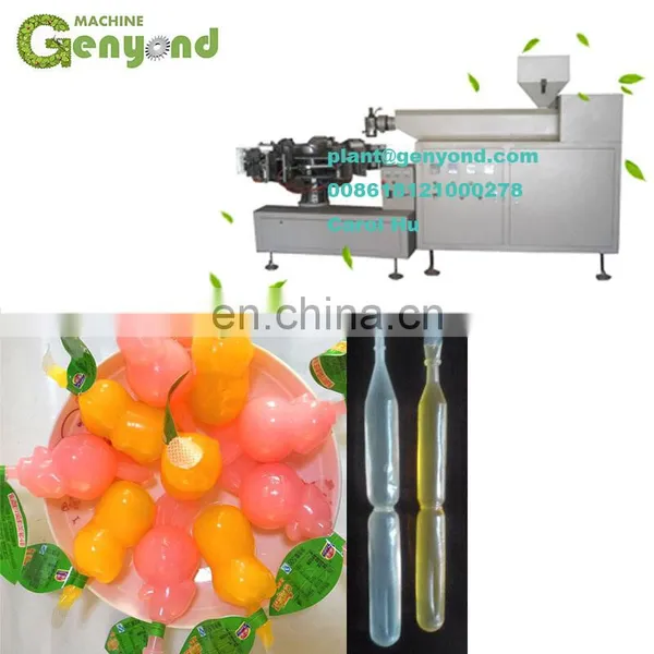 2400pcs/h Animal Shape Ice Pop Tube for Juice/jelly Blow Molding Machine photo-3